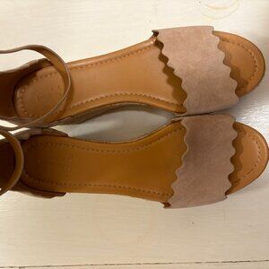 J Crew Platform Wedges
